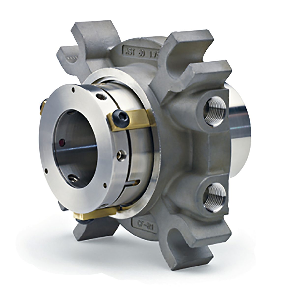 Dual cartridge mechanical seal with pre assembled gland, sleeve and barrier fluid ports for hazardous and toxic duty pumps